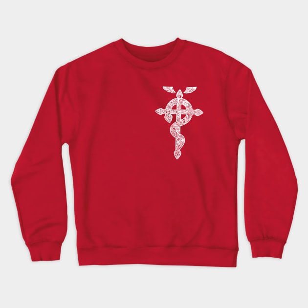 Fullmetal Alchemist symbol Crewneck Sweatshirt by MyownArt